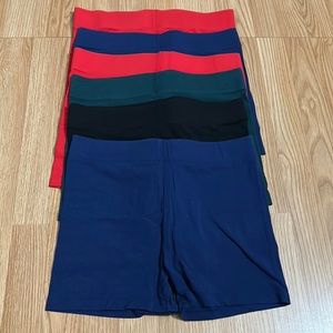 Forever 21 Lot of 6 2 1/12 inch inseam Cotton shorts